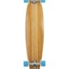 Two Bare Feet "The Chad" 42in Bamboo Series Longboard Skateboard Complete (Blue Wheels) -Dive Master Shop 01 n s03 black bottom 2