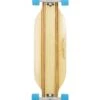 Two Bare Feet "The Bradley" 36in Bamboo Series Longboard Skateboard Complete (Blue Wheels) -Dive Master Shop 01 n s04 black bottom 2
