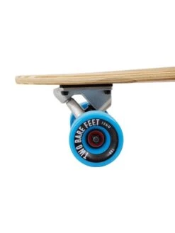 Two Bare Feet "The Chad" 42in Bamboo Series Longboard Skateboard Complete (Blue Wheels) -Dive Master Shop 05 n s03 black wheel 2