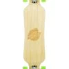 Two Bare Feet "The Larry" 39in Bamboo Series Longboard Skateboard Complete (Green Wheels) -Dive Master Shop 1 004 larry bottom 1 1
