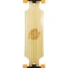 Two Bare Feet "The Hunter" 40in Bamboo Series Longboard Skateboard Complete (Orange Wheels) -Dive Master Shop 1 006 hunter bottom