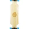 Two Bare Feet "The Hunter" 40in Bamboo Series Longboard Skateboard Complete (Blue Wheels) -Dive Master Shop 1 006 hunter bottom 1