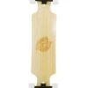 Two Bare Feet "The Hunter" 40in Bamboo Series Longboard Skateboard Complete (White Wheels) -Dive Master Shop 1 006 hunter bottom 1 1