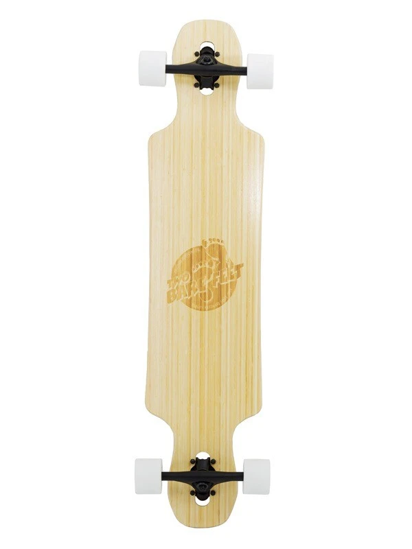 Two Bare Feet "The Hunter" 40in Bamboo Series Longboard Skateboard Complete (White Wheels) 3 Two Bare Feet "The Hunter" 40in Bamboo Series Longboard Skateboard Complete (White Wheels)