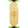 Two Bare Feet "The Austin" 36in Bamboo Series Longboard Skateboard Complete (Green Wheels) -Dive Master Shop 1 007 austin bottom 2 2
