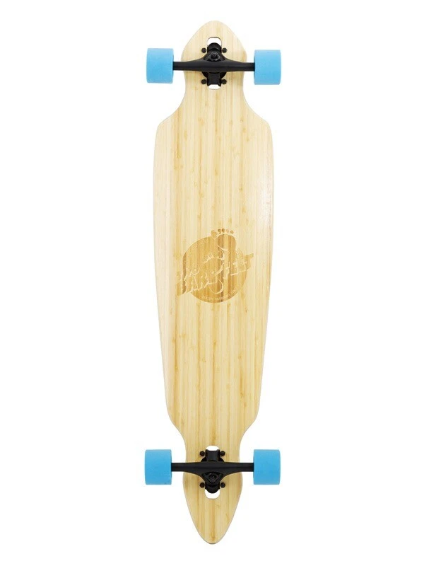 Two Bare Feet "The Duke" 41in Bamboo Series Longboard Skateboard Complete (Blue Wheels) 3 Two Bare Feet "The Duke" 41in Bamboo Series Longboard Skateboard Complete (Blue Wheels)
