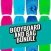 Two Bare Feet Lagoon Single Bodyboard And Bag Bundle (Choice Of 33", 37", 41", 42", 44) -Dive Master Shop 1 18 13