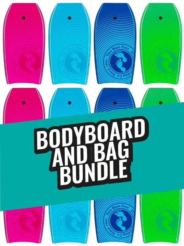 Two Bare Feet Lagoon Single Bodyboard And Bag Bundle (Choice Of 33", 37", 41", 42", 44) 3 Two Bare Feet Lagoon Single Bodyboard And Bag Bundle (Choice Of 33", 37", 41", 42", 44)