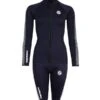Two Bare Feet Womens Silicone Print Series 2.5mm Wetsuit Jacket & Shorts Set (Black/White) -Dive Master Shop 1 32