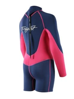Two Bare Feet Squadron 3/2mm Short Leg Spring Junior Wetsuit (Blue/Fuchsia) 16 Two Bare Feet Squadron 3/2mm Short Leg Spring Junior Wetsuit (Blue/Fuchsia) -Dive Master Shop 1c8a1399 1