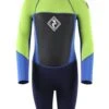 Two Bare Feet Squadron 3/2mm Short Leg Spring Junior Wetsuit (Lime/Blue/Blue) 1 Two Bare Feet Squadron 3/2mm Short Leg Spring Junior Wetsuit (Lime/Blue/Blue) -Dive Master Shop 1c8a1418
