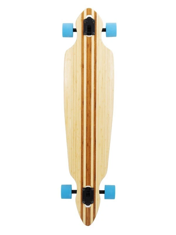 Two Bare Feet "The Duke" 41in Bamboo Series Longboard Skateboard Complete (Blue Wheels) 4 Two Bare Feet "The Duke" 41in Bamboo Series Longboard Skateboard Complete (Blue Wheels) - Image 2
