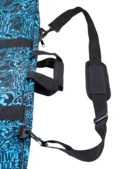 37" Double Bodyboard Bag (Blue Classic Pattern) -Dive Master Shop 37 double cp bodyboard bag blue 4