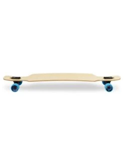 Two Bare Feet "The Parker" 42.5in Bamboo Series Longboard Skateboard Complete (Blue Wheels) -Dive Master Shop 3 002 parker side 2