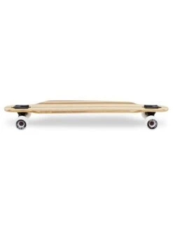 Two Bare Feet "The Austin" 36in Bamboo Series Longboard Skateboard Complete (White Wheels) -Dive Master Shop 3 007 austin side 2