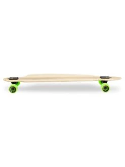 Two Bare Feet "The Duke" 41in Bamboo Series Longboard Skateboard Complete (Green Wheels) -Dive Master Shop 3 008 duke side 3