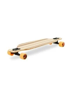 Two Bare Feet "The Austin" 36in Bamboo Series Longboard Skateboard Complete (Orange Wheels) -Dive Master Shop 4 007 austin diagonal