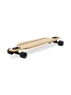Two Bare Feet "The Austin" 36in Bamboo Series Longboard Skateboard Complete (Black Wheels) -Dive Master Shop 4 007 austin diagonal min