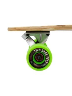Two Bare Feet "The Chuck" 44in Bamboo Series Longboard Skateboard Complete (Green Wheels) -Dive Master Shop 5 001 the chuck wheel