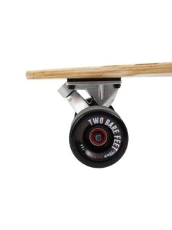 Two Bare Feet "The Chuck" 44in Bamboo Series Longboard Skateboard Complete (Black Wheels) -Dive Master Shop 5 001 the chuck wheel min