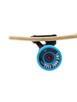 Two Bare Feet "The Parker" 42.5in Bamboo Series Longboard Skateboard Complete (Blue Wheels) -Dive Master Shop 5 002 parker wheel 2