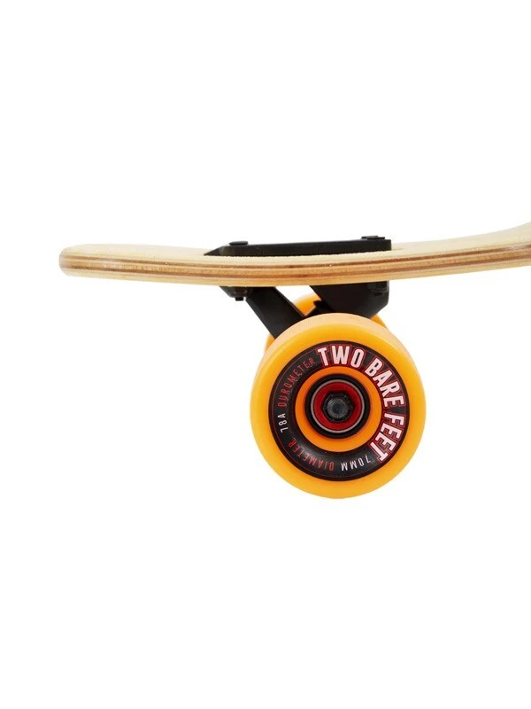 Two Bare Feet "The Parker" 42.5in Bamboo Series Longboard Skateboard Complete (Orange Wheels) 7 Two Bare Feet "The Parker" 42.5in Bamboo Series Longboard Skateboard Complete (Orange Wheels) - Image 5