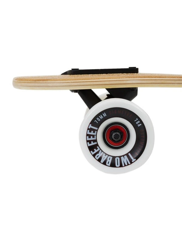 Two Bare Feet "The Hunter" 40in Bamboo Series Longboard Skateboard Complete (White Wheels) 7 Two Bare Feet "The Hunter" 40in Bamboo Series Longboard Skateboard Complete (White Wheels) - Image 5