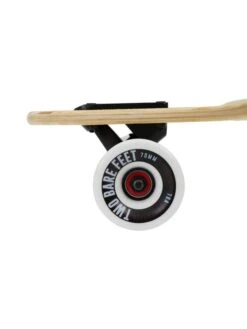 Two Bare Feet "The Duke" 41in Bamboo Series Longboard Skateboard Complete (White Wheels) -Dive Master Shop 5 008 duke wheel 1 1