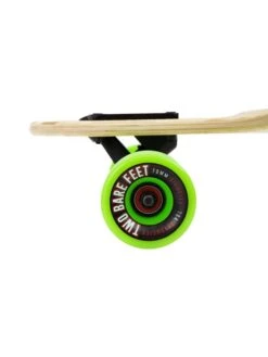 Two Bare Feet "The Duke" 41in Bamboo Series Longboard Skateboard Complete (Green Wheels) -Dive Master Shop 5 008 duke wheel 3