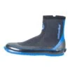 Two Bare Feet 5mm Neoprene Zipped Wetsuit Boots (Blue) -Dive Master Shop 5mm neoprene zipped boots blue 1 1