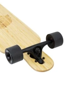 Two Bare Feet "The Austin" 36in Bamboo Series Longboard Skateboard Complete (Black Wheels) -Dive Master Shop 6 007 austin trucks min