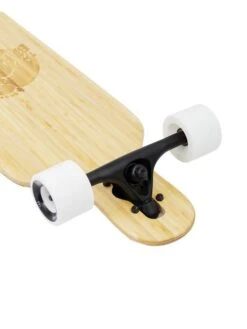 Two Bare Feet "The Austin" 36in Bamboo Series Longboard Skateboard Complete (White Wheels) -Dive Master Shop 6 007 austin trucks 2