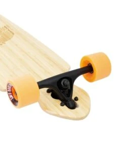 Two Bare Feet "The Duke" 41in Bamboo Series Longboard Skateboard Complete (Orange Wheels) -Dive Master Shop 6 008 duke trucks