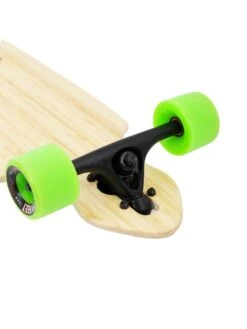 Two Bare Feet "The Duke" 41in Bamboo Series Longboard Skateboard Complete (Green Wheels) -Dive Master Shop 6 008 duke trucks 2