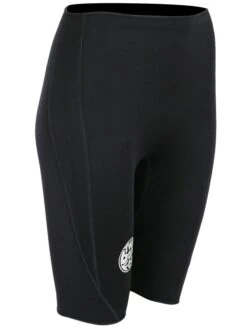 Two Bare Feet Womens Heritage 3mm Wetsuit Shorts (Black) -Dive Master Shop 8 20 7