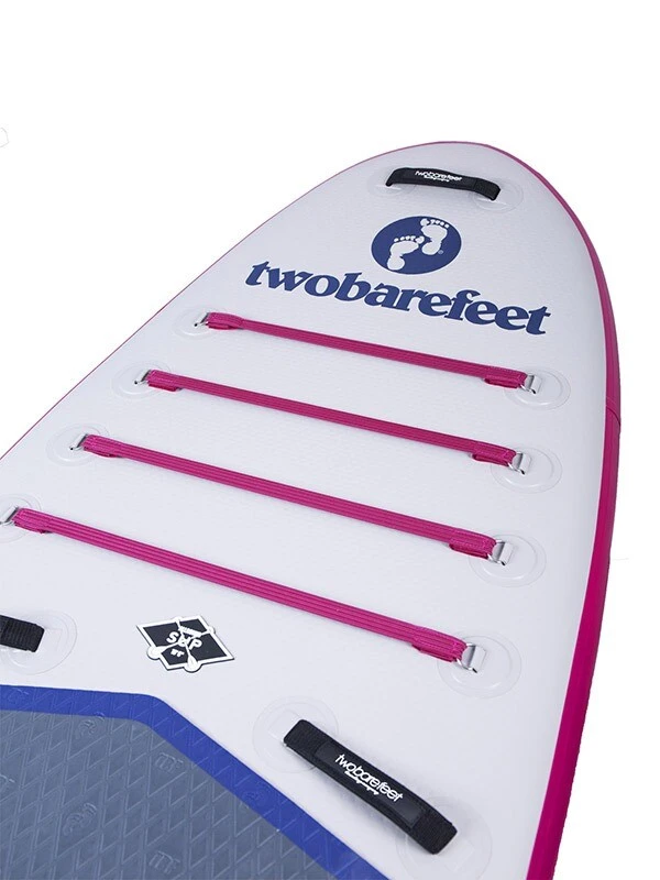 Two Bare Feet Sport Air (Allround XL) 10'10" X 33" X 6" Inflatable SUP Deluxe Fibreglass Hybrid Pack (Raspberry) 6 Two Bare Feet Sport Air (Allround XL) 10'10" X 33" X 6" Inflatable SUP Deluxe Fibreglass Hybrid Pack (Raspberry) - Image 4