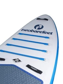 Two Bare Feet Sport Air (Touring) 12'0" X 33" X 6" Inflatable SUP Ultimate Pack (Blue) -Dive Master Shop angle 1.1 blue 3