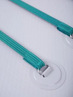 Two Bare Feet Sport Air (Allround) 10'6" X 33" X 4.75" Inflatable SUP Deluxe Carbon Hybrid Pack (Teal) 19 Two Bare Feet Sport Air (Allround) 10'6" X 33" X 4.75" Inflatable SUP Deluxe Carbon Hybrid Pack (Teal) -Dive Master Shop angle 2 teal 2