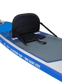 Two Bare Feet Sport Air (Allround) 10'6" X 33" X 4.75" Inflatable SUP Ultimate Pack (Blue) -Dive Master Shop angle 9 blue 2