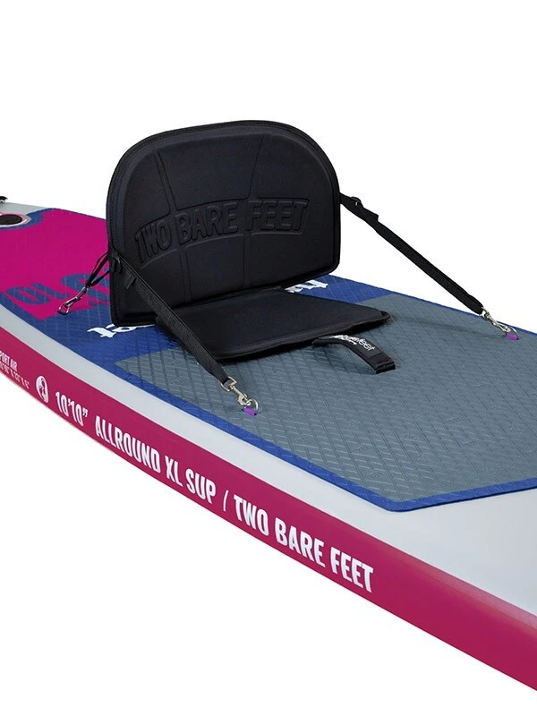 Two Bare Feet Sport Air (Allround XL) 10'10" X 33" X 6" Inflatable SUP Deluxe Fibreglass Hybrid Pack (Raspberry) 7 Two Bare Feet Sport Air (Allround XL) 10'10" X 33" X 6" Inflatable SUP Deluxe Fibreglass Hybrid Pack (Raspberry) - Image 5