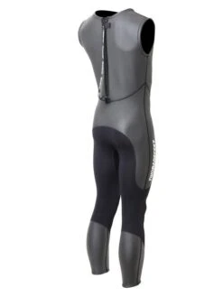 Two Bare Feet Enduro Sleeveless 2.5mm Mens Mesh Surf Suit (Black) -Dive Master Shop angle 6 13 1