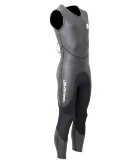 Two Bare Feet Enduro Sleeveless 2.5mm Mens Mesh Surf Suit (Black) -Dive Master Shop angle 8 13 1