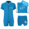 Premier Baby Swim Kit - Classic Wetsuit + Nappy Shorts + Towel + Bag (Aqua) -Dive Master Shop aqua6