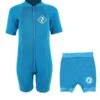 Essentials Baby Swim Kit - Aquatica Wetsuit + Nappy Shorts (Aqua) -Dive Master Shop aquatica aqua 2 1
