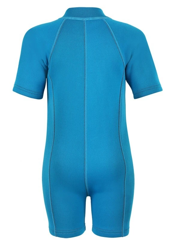 Essentials Baby Swim Kit - Aquatica Wetsuit + Nappy Shorts (Aqua) 5 Essentials Baby Swim Kit - Aquatica Wetsuit + Nappy Shorts (Aqua) - Image 3