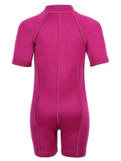 Essentials Baby Swim Kit - Aquatica Wetsuit + Swim Nappy (Raspberry) -Dive Master Shop aquatica baby raspberry back 3 2 2