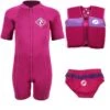 Essentials Baby Swim Kit - Aquatica Wetsuit + Swim Nappy + Swim Vest (Raspberry) 1 Essentials Baby Swim Kit - Aquatica Wetsuit + Swim Nappy + Swim Vest (Raspberry) -Dive Master Shop aquatica raspberry set 1