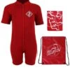 Essentials Baby Swim Kit - Aquatica Wetsuit + Towel + Bag (Red) 2 Essentials Baby Swim Kit - Aquatica Wetsuit + Towel + Bag (Red) -Dive Master Shop aquatica red9