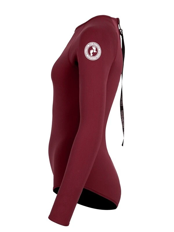 Two Bare Feet Arabella 2mm Superstretch Neoprene Womens Suit (Burgundy) 5 Two Bare Feet Arabella 2mm Superstretch Neoprene Womens Suit (Burgundy) - Image 3