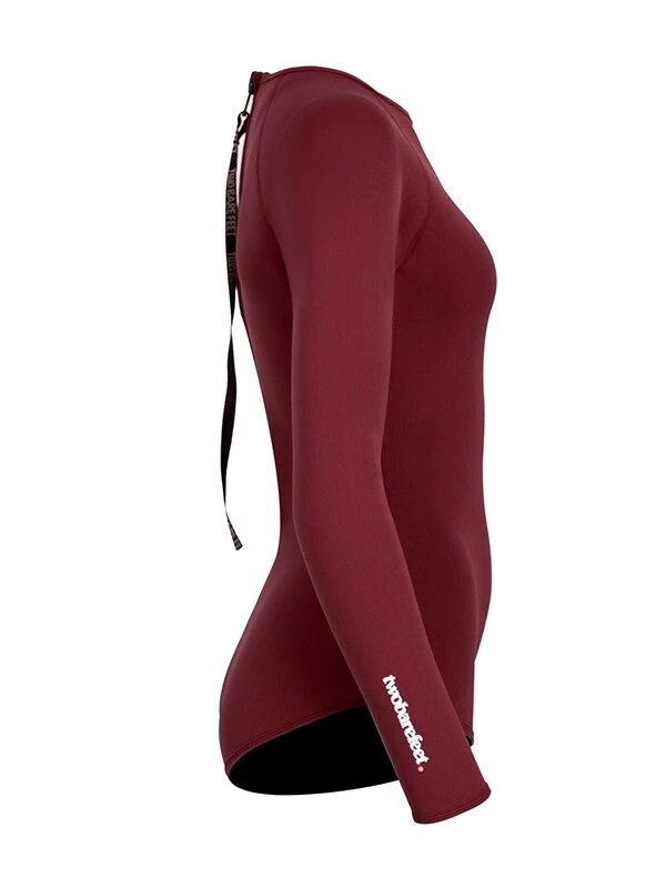 Two Bare Feet Arabella 2mm Superstretch Neoprene Womens Suit (Burgundy) 9 Two Bare Feet Arabella 2mm Superstretch Neoprene Womens Suit (Burgundy) - Image 7